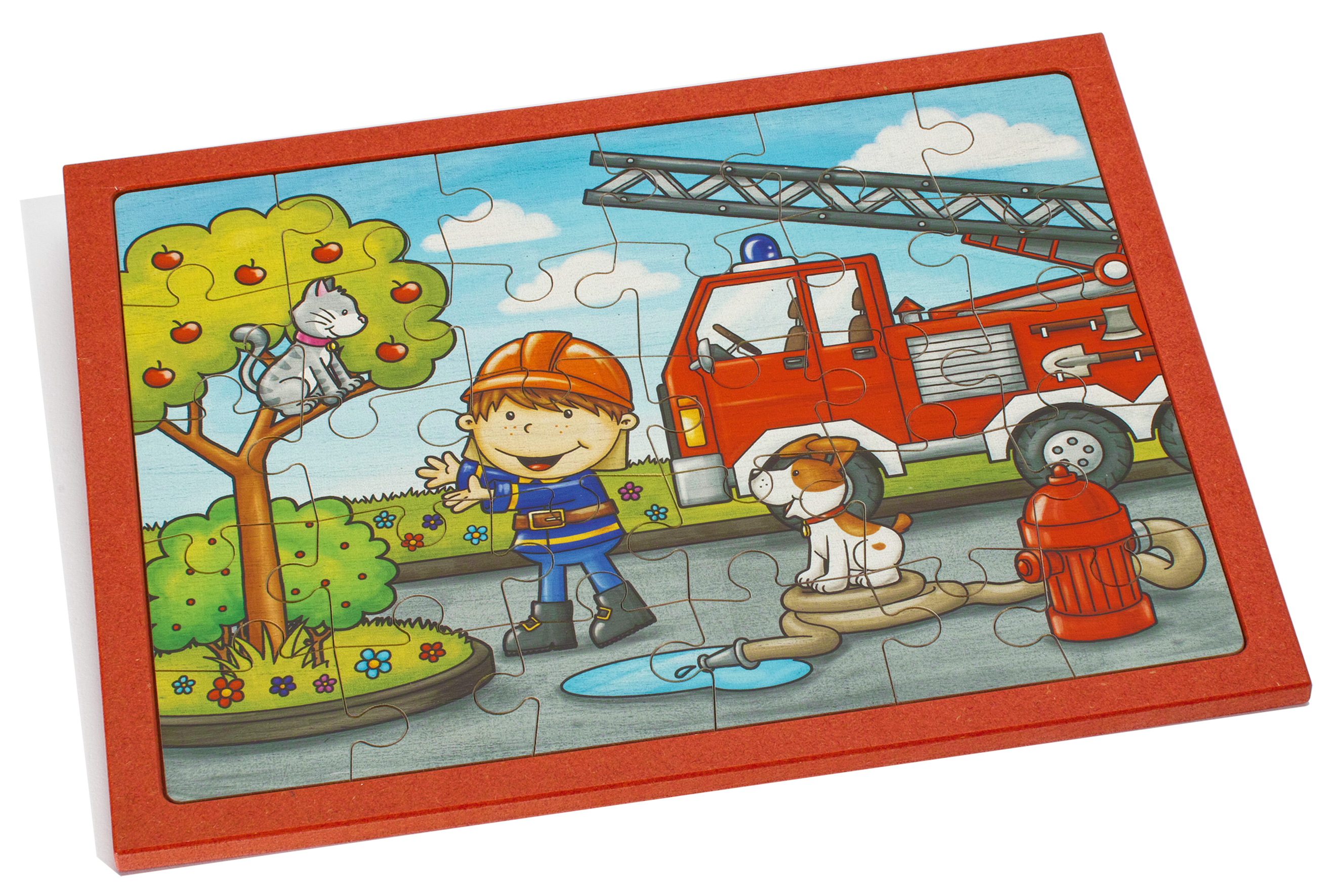 Puzzlespiel Feuerwehr von Weizenkorn